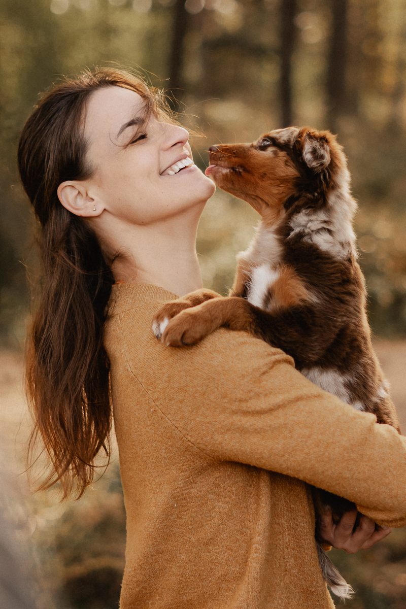 Mensch und Hund