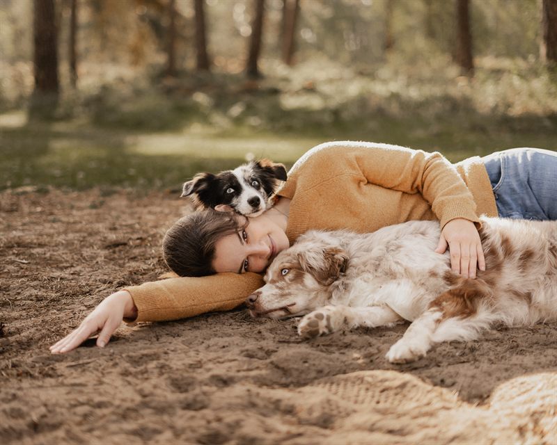 Mensch und Hund