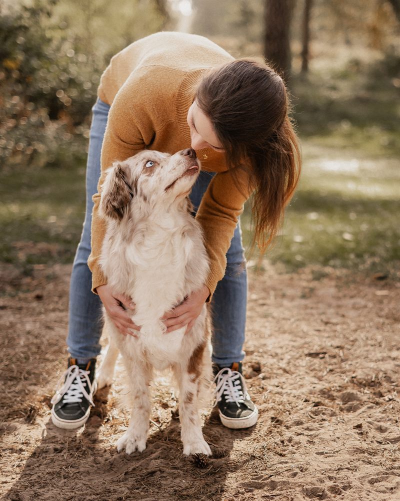 Mensch und Hund